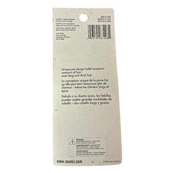 Scunci Magic-Grip Hair Chignon Pins #67298 NIP - Picture 2 of 3